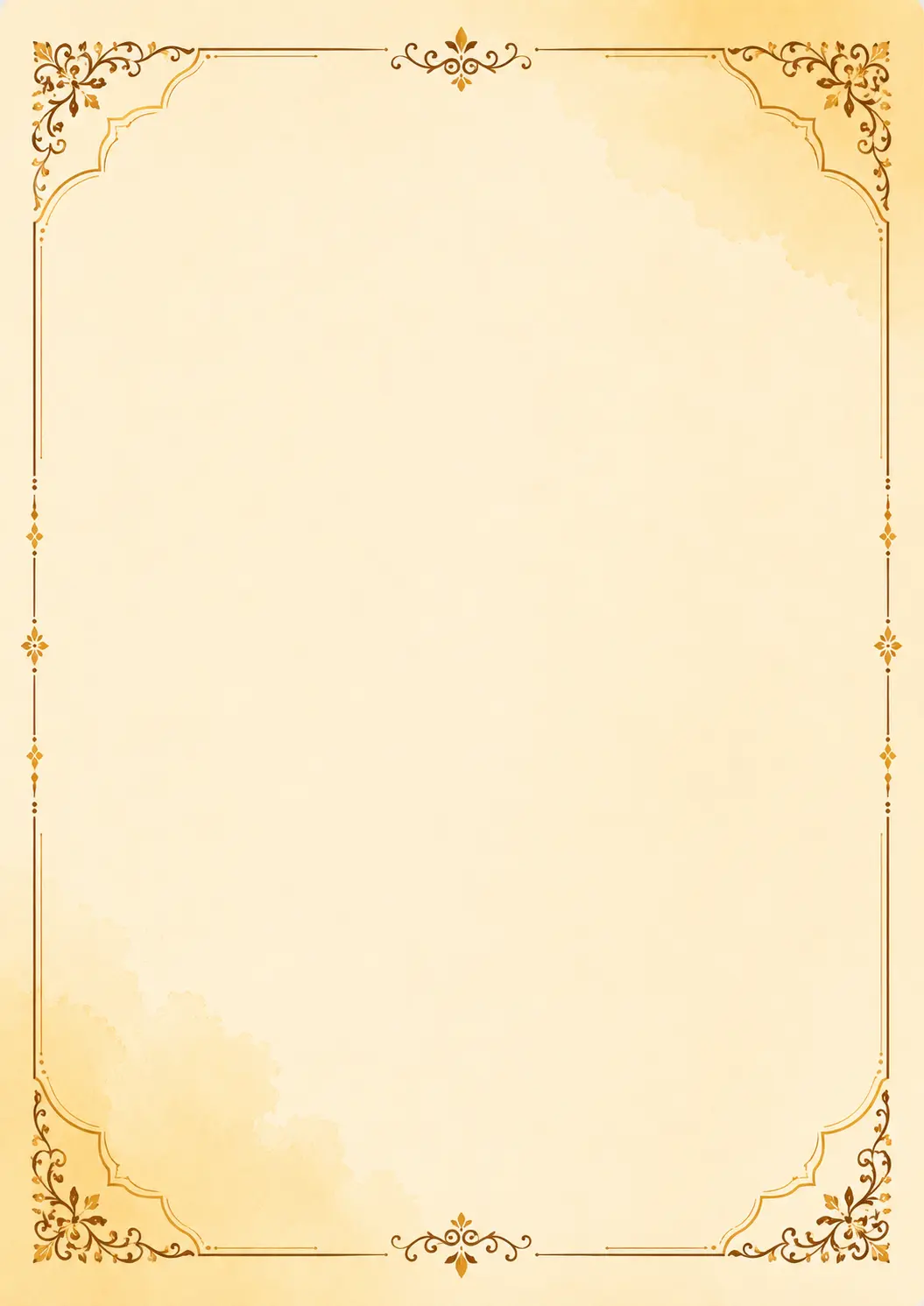 Vintage Gold Parchment