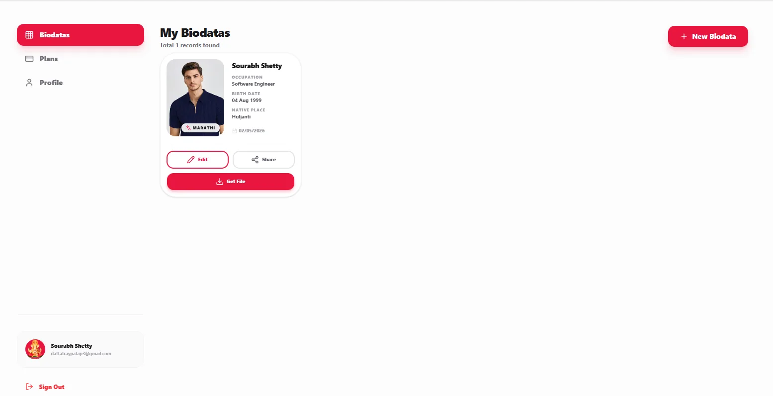 Dashboard Preview